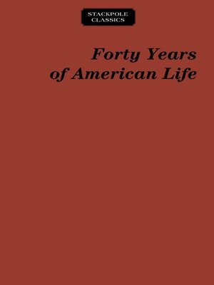 cover image of Forty Years of American Life